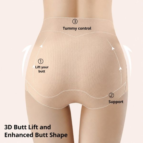 SULIFEI High-Waist Seamless Antibacterial Shaping Brief
