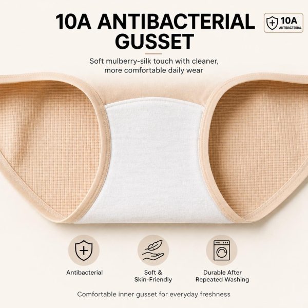 SULIFEI High-Waist Seamless Antibacterial Shaping Brief